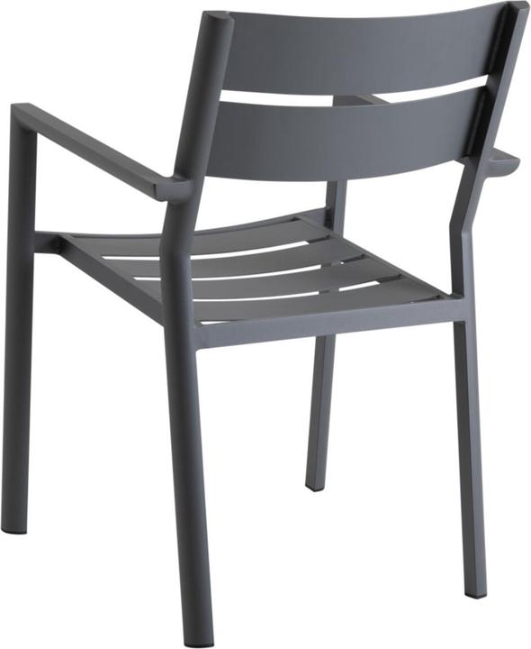 Produktbild Brafab Delia Gartenstuhl mit Armlehne Aluminium pulverbeschichtet