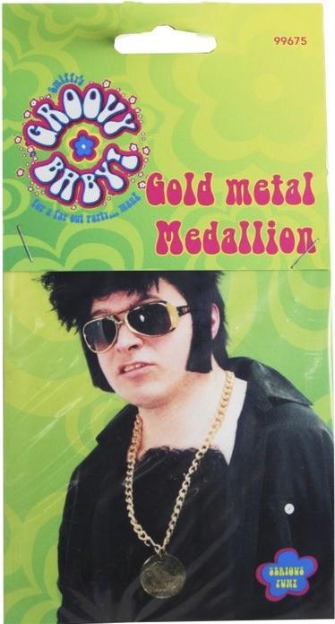 Immagine prodotto Smiffys medaglione anni '70