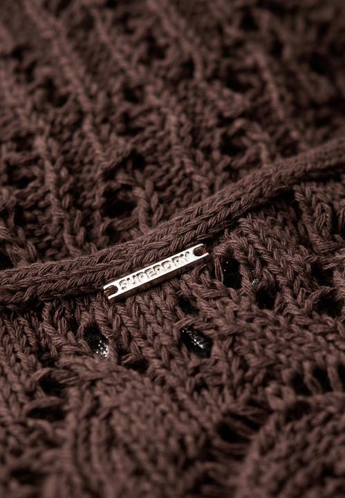 Produktbild Superdry Häkel-Maxikleid mit Nackenträger (L)