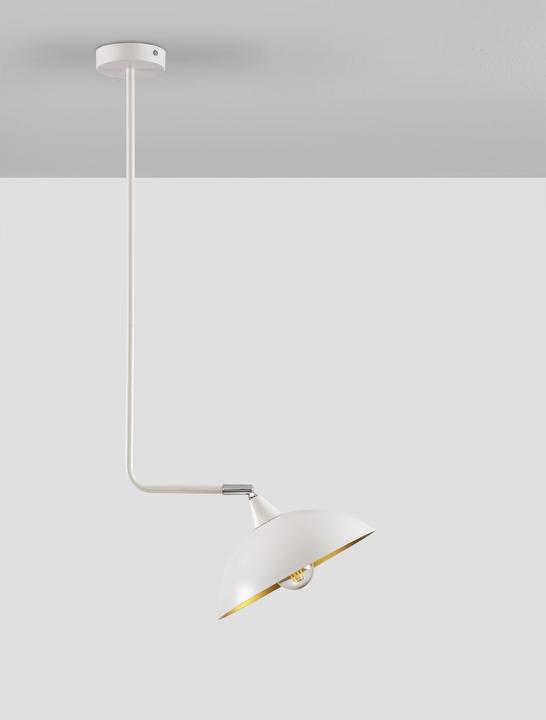 Produktbild Nova Luce MIRBA Pendelleuchte E27 Weiss 40x27x120cm dimmbar 9035980
