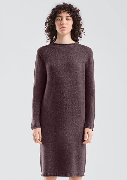 Image du produit s.Oliver Kleid Strickkleid in Melangeoptik mit Rollkanten (M)
