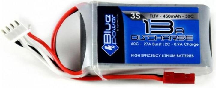 Produktbild EP BluePower LiPo-Akku 11.1V 450mAh 30C (11.10 V, 450 mAh)