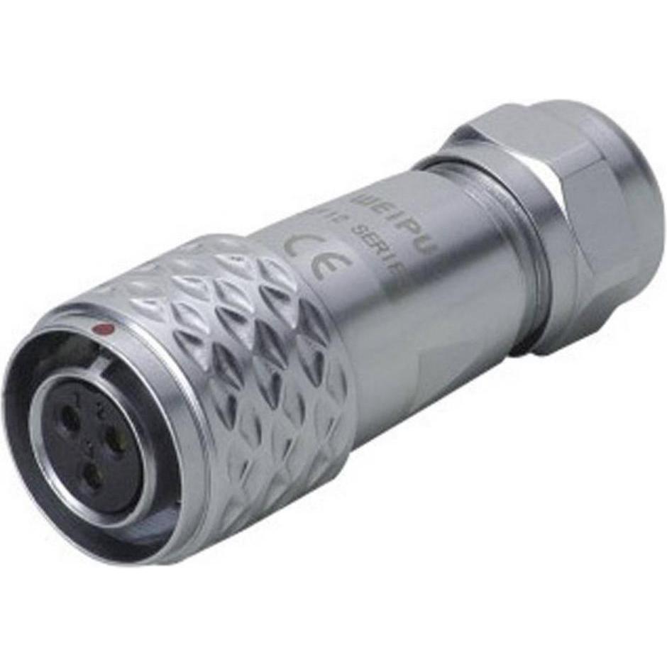 Weipu SF1210/S7 II Rundstecker Kupplung, gerade Gesamtpolzahl: 7 Serie (Rundstec, Elektronikkabel + Stecker