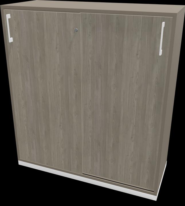 Wood decor grey with structure, White, Cubanite grey