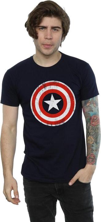 Produktbild Captain America Cracked Shield TShirt (XL)
