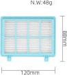 Produktbild Plutoos Filter für philips fc9332 fc9331 fc8010/01 fc9555 fc9550 fc9334 fc9333 fc9330 boden staubsauger ersa