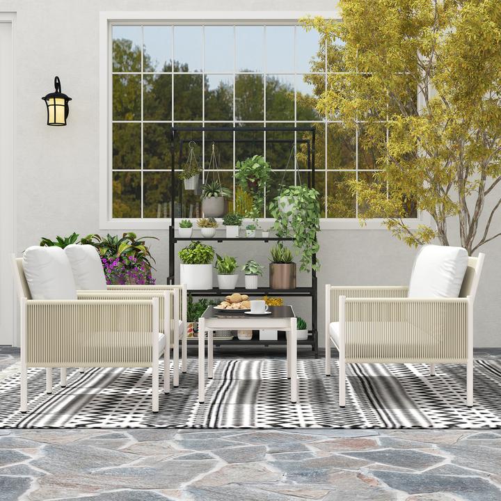 Actual product image Outsunny Garden furniture set