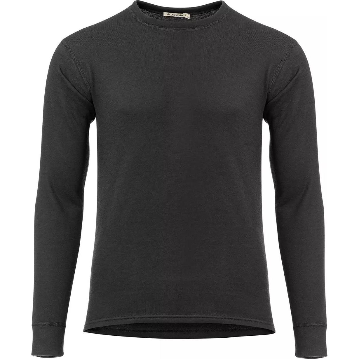 Aclima, Herren, Funktionsshirt, Woolterry Crew Neck (L), Schwarz, L