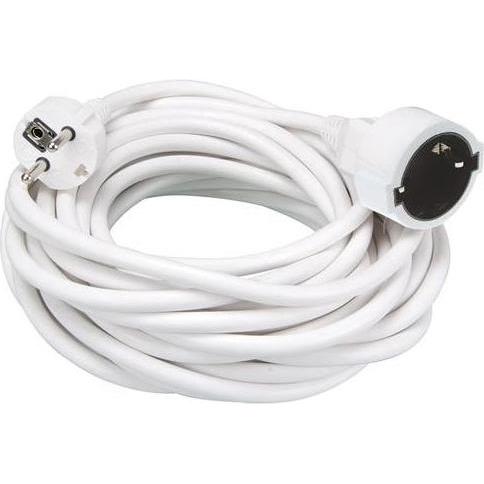 Perel, Verlängerungskabel, VERLÄNGERUNGSKABEL - 10 m - WEIss - 3G1.5 - SCHUTZKONTAKT (DEUTSCHES SYSTEM) (10 m, CEE 7/16)