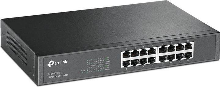 TP-Link TL-SG1016D - Commutateur de réseau - non géré - 16 ports (16 ports)