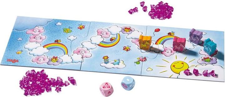 Actual product image Haba Unicorn Glitter Glow (German, French, Italian, English, Spanish, Dutch)