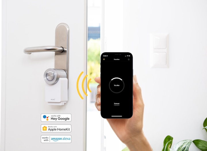 Actual product image Nuki Home Set 3.0 Pro CH Cylinder (Smartphone)