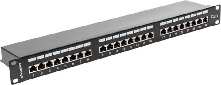 Produktbild Lanberg PPS6-1024-B Patch Panel 1U