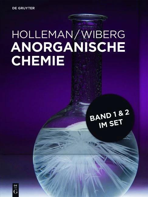 Produktbild Anorganische Chemie 1 und 2 (Set Band 1+2) (Deutsch, Arnold F. Holleman, Nils Wiberg, 2016)