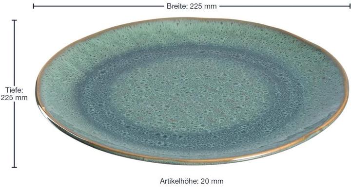 Produktbild Leonardo Teller Matera 23 cm Grün (6 x, 23 cm)