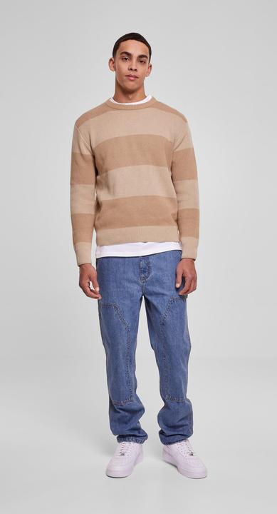Actual product image Urban Classics Heavy Oversized Striped Sweatshirt (S)