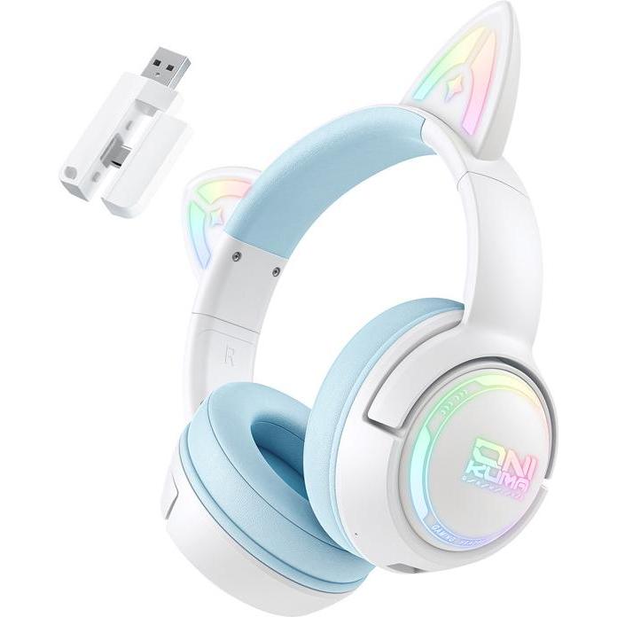 Onikuma GT838 gaming headphones (blue) (Cablato), Cuffie da gaming, Blu