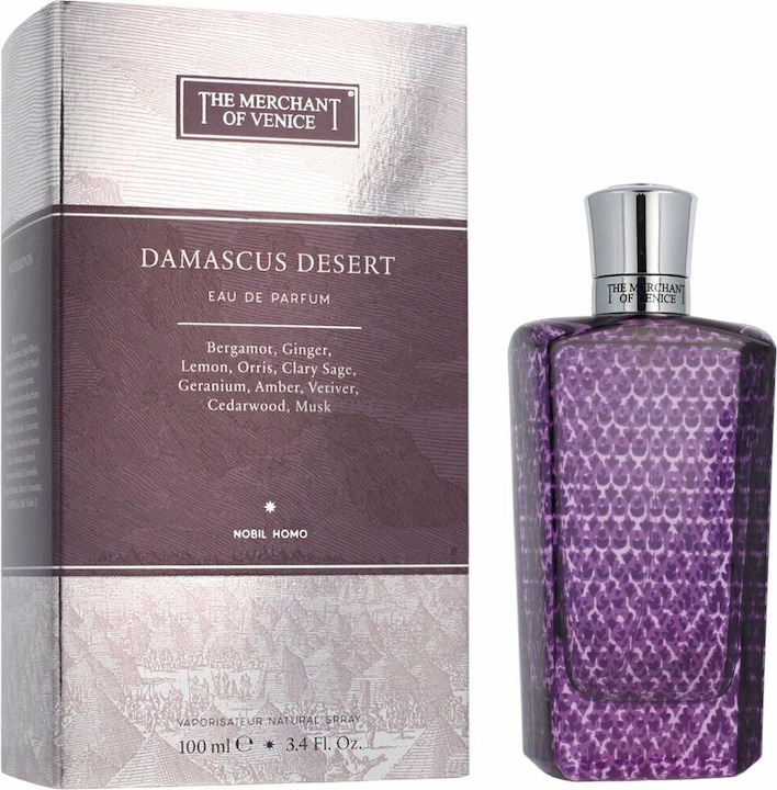 Actual product image The Merchant of Venice Nobil Homo Damascus Desert Eau de Parfum (Eau de parfum, 100 ml)