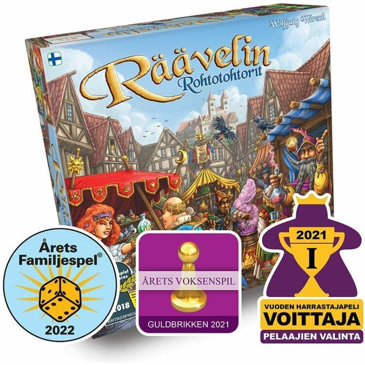 Lautapelit Räävelin rohtotohtorit - lautapeli (Deutsch, 2 - 4 Spieler) (LPFI 485)
