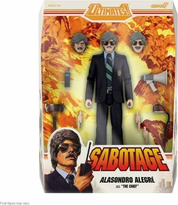 Actual product image Super7 Beastie Boys Ultimates action figure Wave 1 Alasondro Alegre as "The Chief" 18 cm