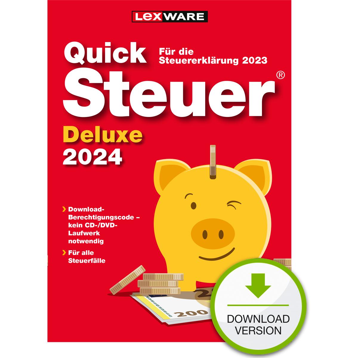 Lexware ESD QuickSteuer Deluxe 2024 für