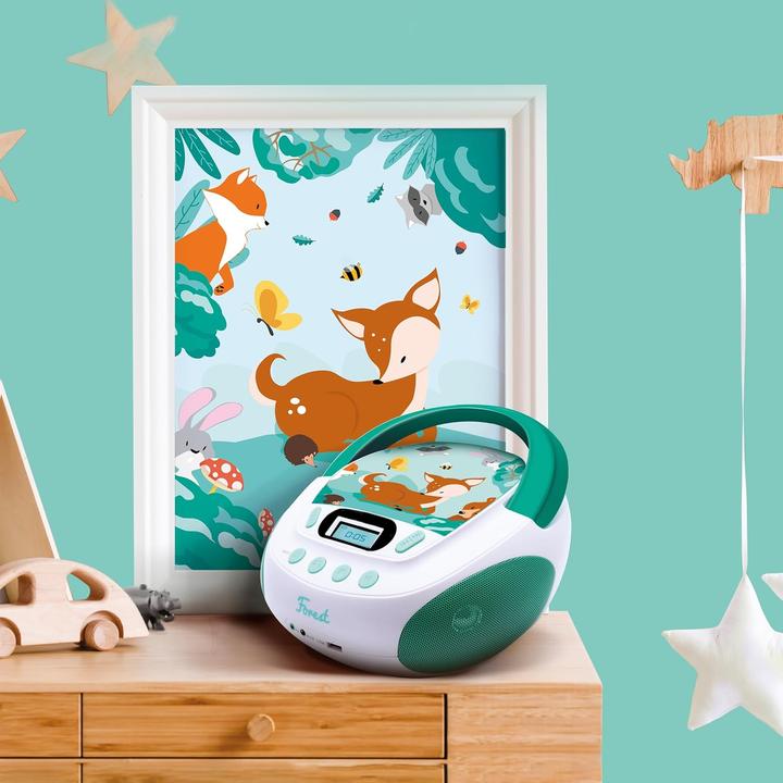 Actual product image Metronic Children CD-speler - Bos - Lichtgroen