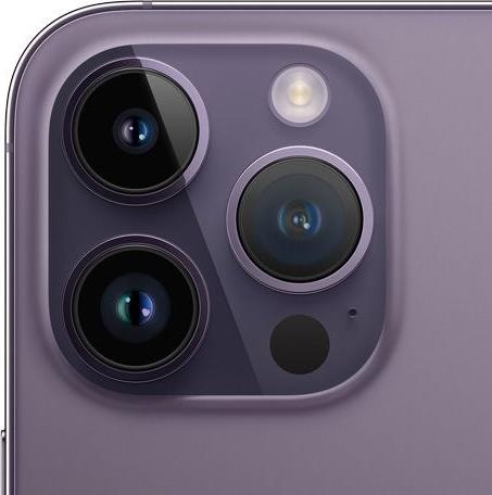 Image du produit Re!commerce iPhone 14 Pro (512 Go, Pourpre foncé, Violet, 6.10", 48 Mpx, A / Comme neuf)
