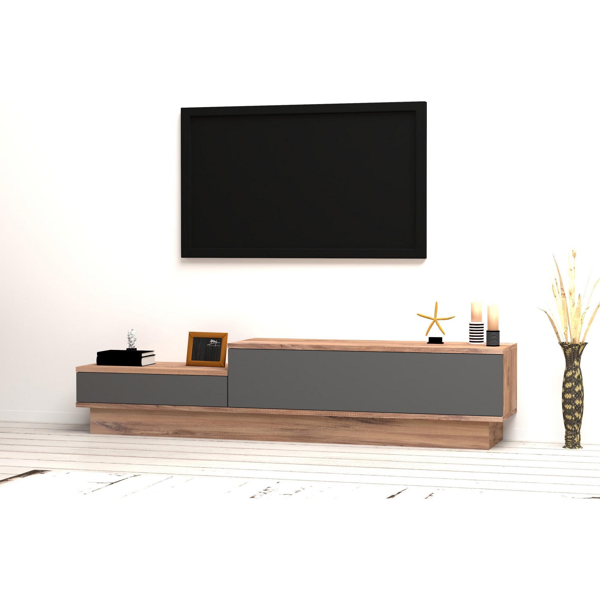 Thumbnail - Hanah Home, TV Möbel, Alivia (160 x 35 x 35 cm)