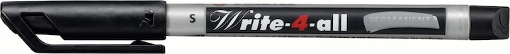 Produktbild STABILO Write-4-all Permanent-Marker (Schwarz, 0.40 mm, 1 x)