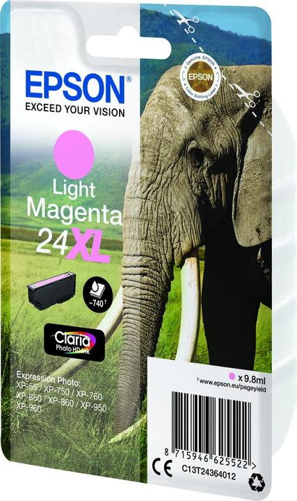 Actual product image Epson 24XL Claria Photo HD (PM)