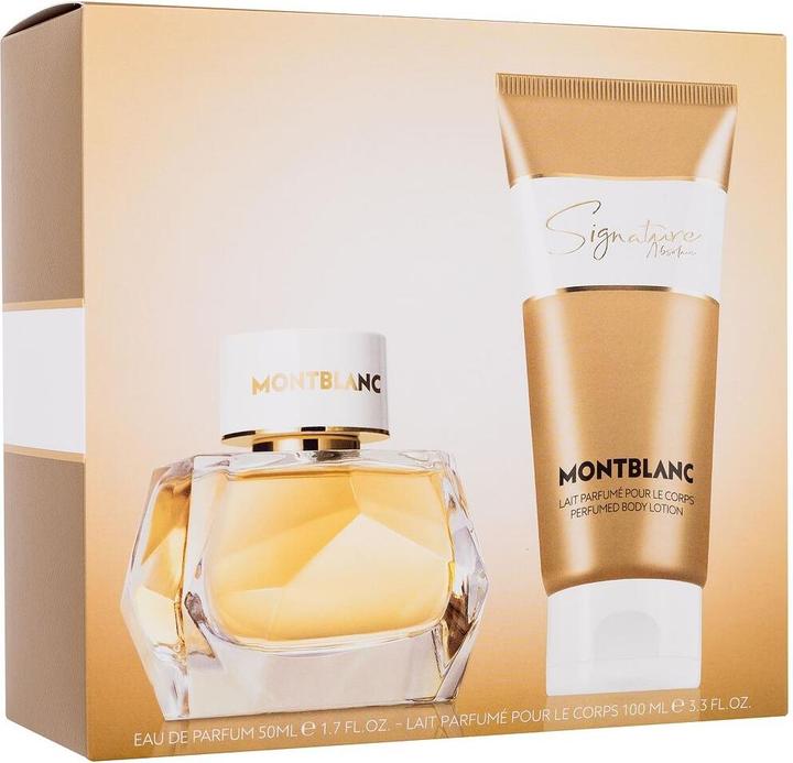 Immagine prodotto Montblanc Set regalo firmato Absolu Eau de Parfum Spray 50 ml + Body Lotion 100 ml / 1 pz. (Set di profumi)