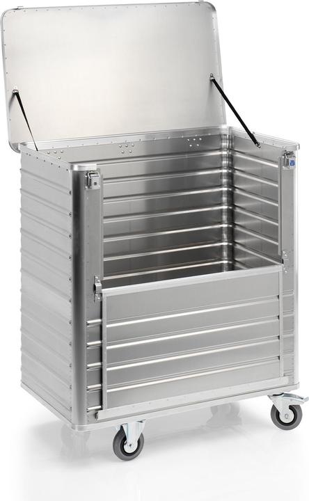 Produktbild Gmöhling Alu-Kastenwagen, abklappbare Seitenwand (300 kg)