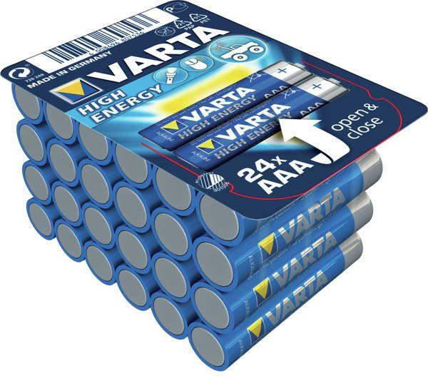 Image du produit Varta LONGLIFE Power (24 pcs, AAA, 1260 mAh)