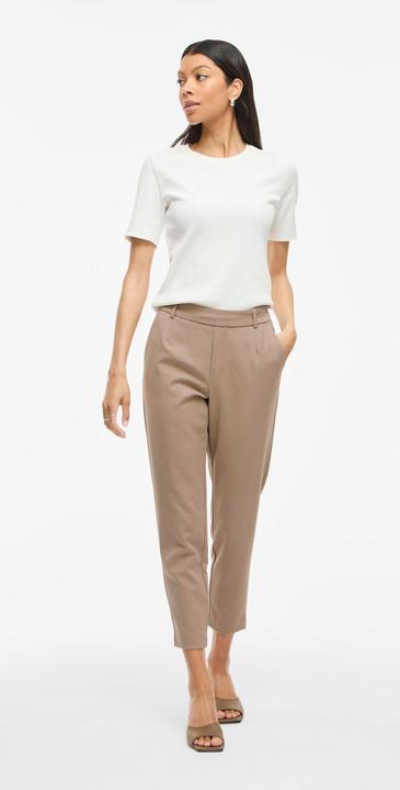 Actual product image Vila Slim fit high waist trousers (36)