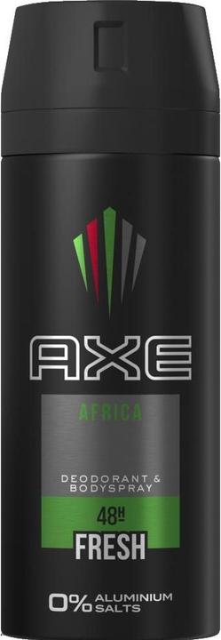 Actual product image AXE Deodorant & body spray Africa without aluminium salts 150 ml (Spray, 900 ml)