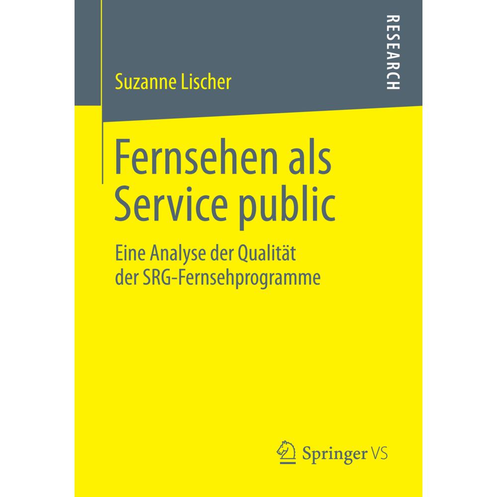 Fernsehen als Service public, Fachbücher