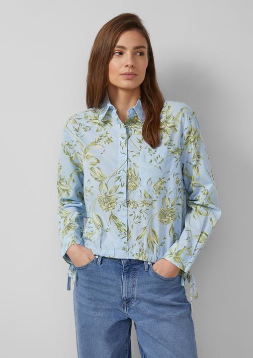 Immagine prodotto s.Oliver Leichte Hemdbluse aus Baumwollvoile mit Schleifendetail (48)