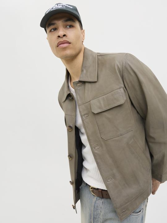 Actual product image Jack & Jones Lederjacke Lederjacke (S)