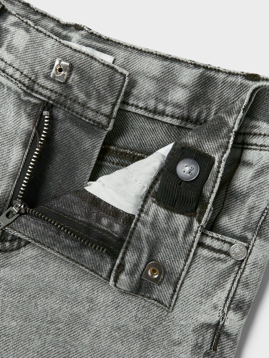 Actual product image Name it NKMTHEO XSL DNM L SHORTS 1280-GY NOOS (116)