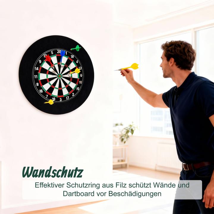 Image du produit Relaxdays Lot de 4 anneaux protège-cible