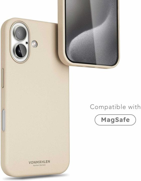 Actual product image Vonmählen Like Leather Case iPhone 16 Plus (Apple iPhone 16 Plus)