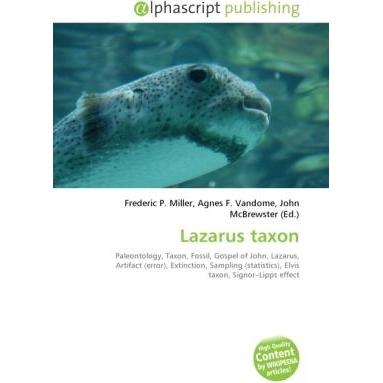 Lazarus taxon, Fachbücher