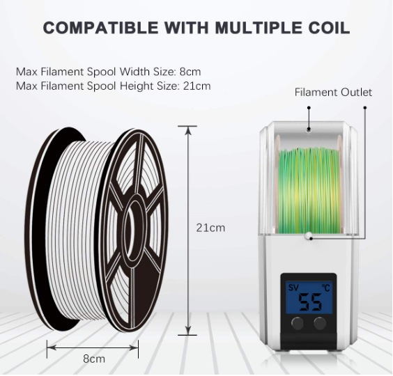 Image du produit Sunlu S1 Plus Sécheur de filaments