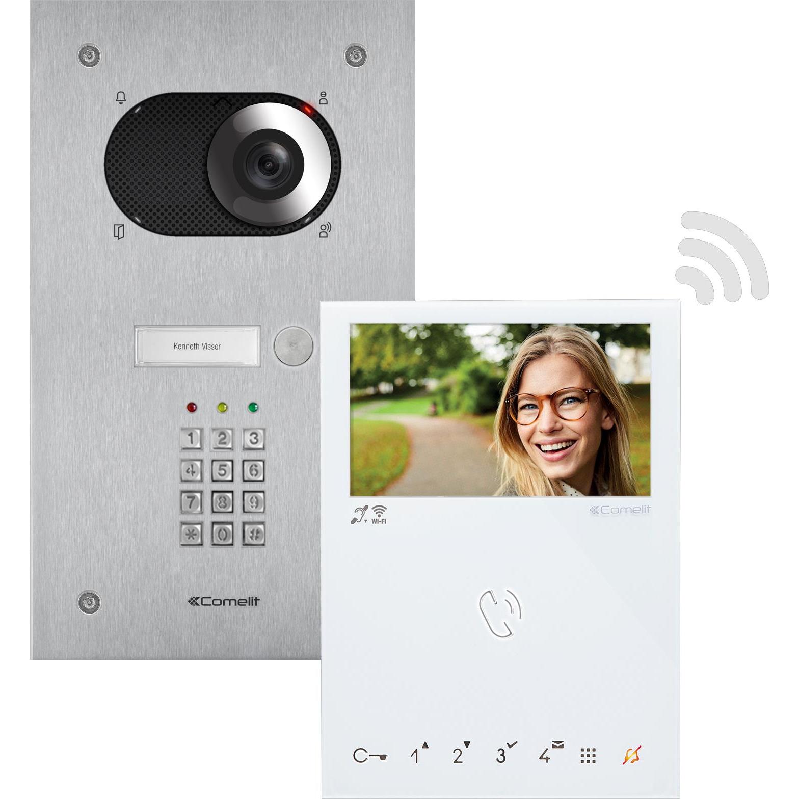 Comelit, Campanello + Citofono, KVS2011KP (WiFi)