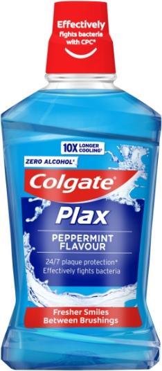 Immagine prodotto Colgate Plax Menta Piperita (500 ml, Collutorio)