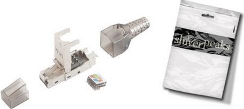 Produktbild Shiverpeaks Cat.6A Tool-less RJ45 Stecker mit Knickschutz