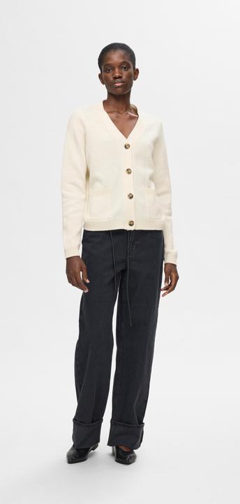 Actual product image Selected 100% wool cardigan (XL)