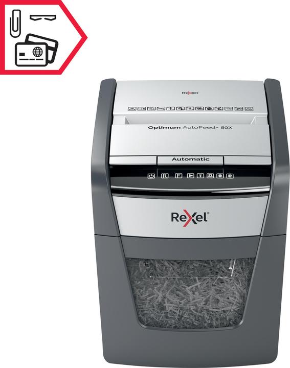 Rexel Optimum AutoFeed+ 50X P-4 (Particle cut)