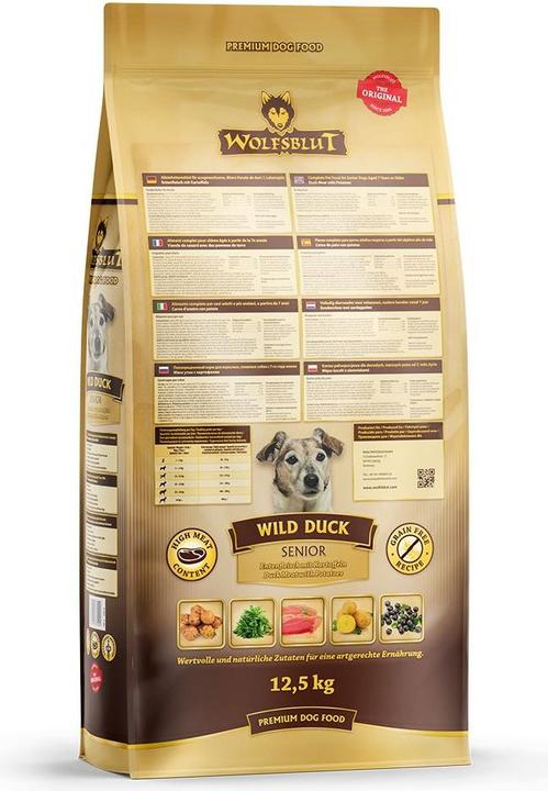 Actual product image Wolfsblut Wild Duck (Senior, 1 pcs., 12500 g)