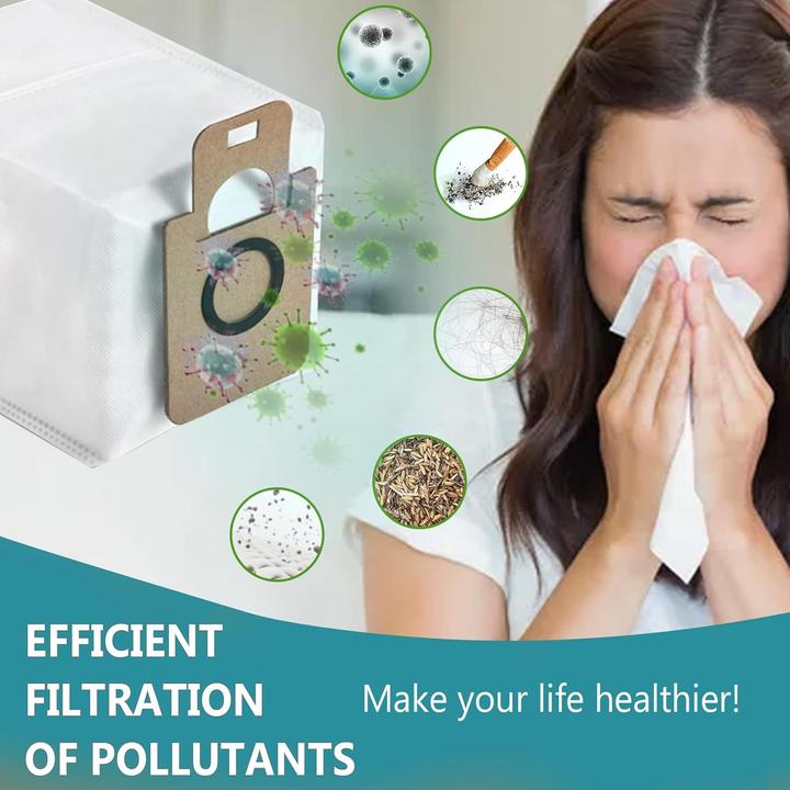 Immagine prodotto Plutoos 8-teiliges Staubsaugerbeutel Zubehörset für Dreame D10Plus D10sPlus Staubsaugerroboter 2.5L (8x)